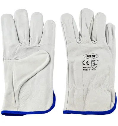 Gants en peau 9"