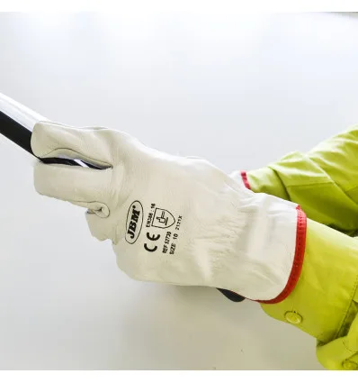 Gants en peau 10"