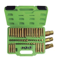 Coffret d’embouts de vissage 55 pièces heavy duty