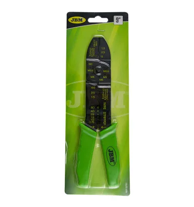 Pince à sertir pour cosses isolées et non isolées 9"