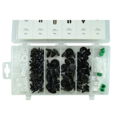 Clips en plastique coffret pour bmw 95 pcs
