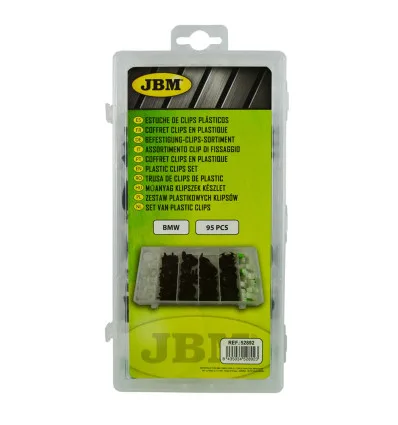 Clips en plastique coffret pour bmw 95 pcs