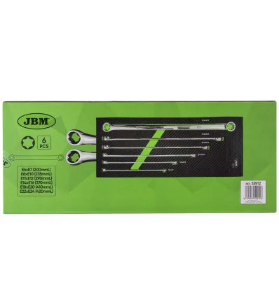 Kit di 6 chiavi extra lunghe a stella Torx