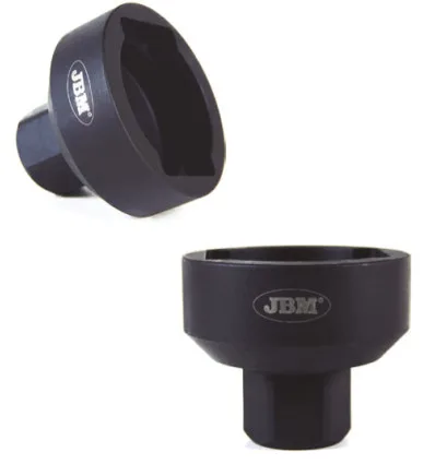 Wheel hub removal socket for truck bpw 65mm