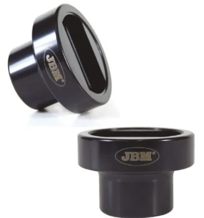 Scania amortisseur arriere prise 34x56mm 3/4 "