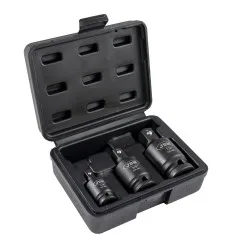 Set of 3 shock absorber joints (fixed articulated)
