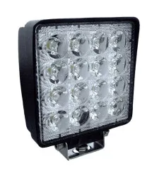 Work light 16 leds 48w square diffused light