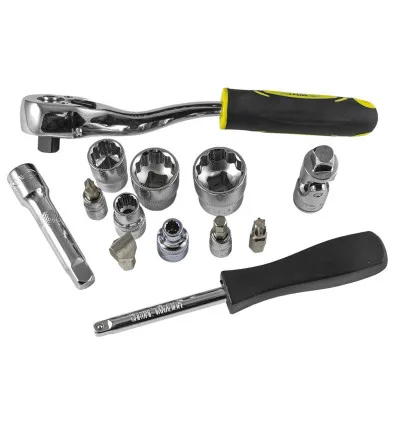 Socket set 3/8" 59 pieces 12-point