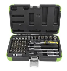 Coffret de douilles 56 pièces 12 pans