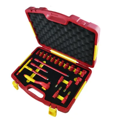 Set d´outils isolants 20 pièces de 3/8"