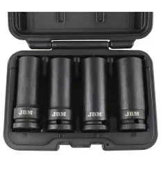 Kit de 4 douilles à impact pour vis de sécurité