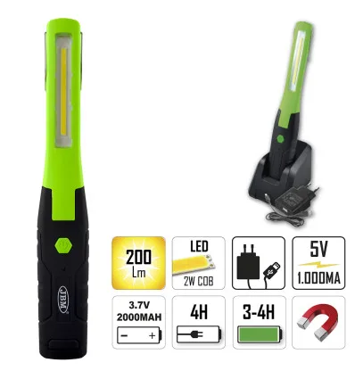 Baladeuse led cob avec base flexible
