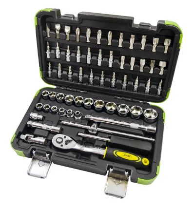 Socket set 3/8" 59 pieces 6 sides