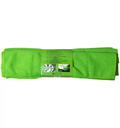 Set de 3 lavettes microfibre