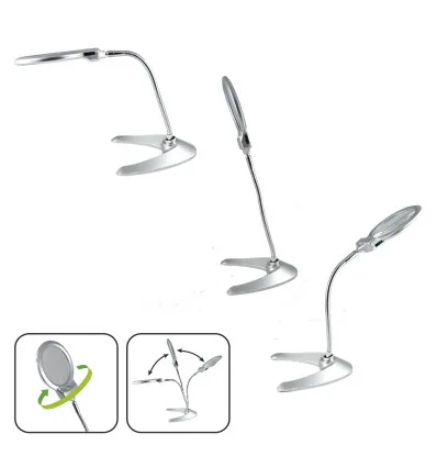 Loupe led de table