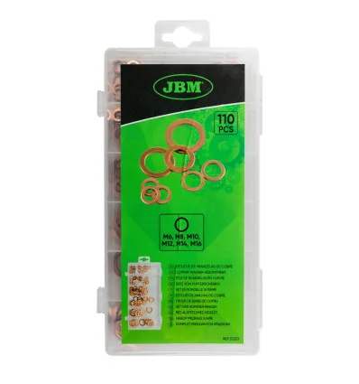 Copper washer case