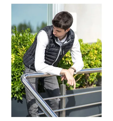 Gilet grigio-nero t.m