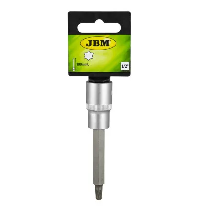 Torx socket 1/2" 6-lobe Torx tip T30 100mm