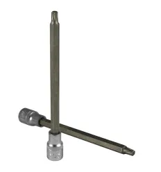 Douille 6 pans Torx 1/2" 6 pans Torx pointe t55 200mml