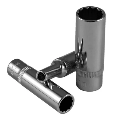 1/4" - 50mm - 12-point XZN socket, 9mm, chrome
