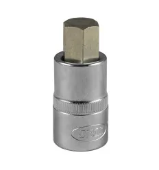 Embout de bout 14 mm - chromé