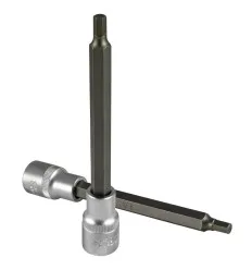 Douille 1/2" 6 pans pointe h8 140mml