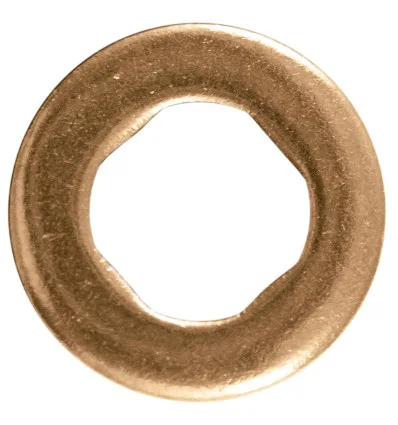 Bag of 30 copper washers for injectors -  ø13.0x7.5x2.5 - renault (ref. 53464) -