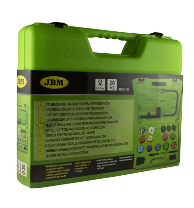 Coffret controle circuits refroidissement 0-2.5 bar