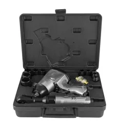 Coffret 16 pièces pneumatique avec clé à rochet