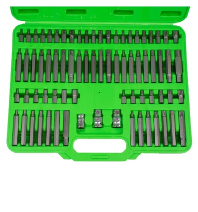 Pack of 75 screwdriver bits