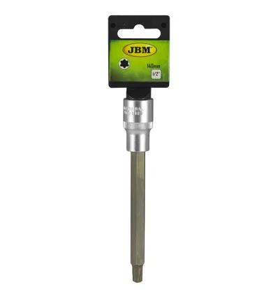 Torx socket 1/2" 6-lobe Torx point T60 140mm