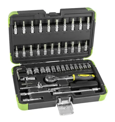 Coffret de douilles de 46 pièces 6 pans