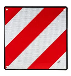 Warning plate v-20 "oversized freight"