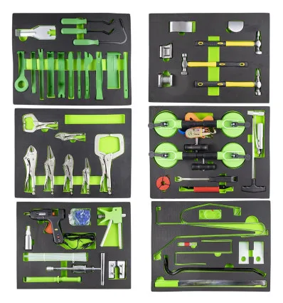 Jeu de 6 plateaux pour l'armoire avec outils