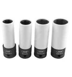 Jeu de 4 embouts à choc pour les roues en alliages légers 1/2"