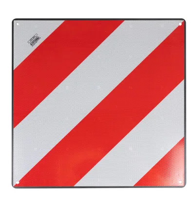 Plaque d'avertissement v-20 "fret surdimensionné" - pp