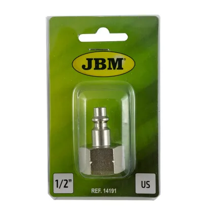 Male connector us - female thread 1/2"