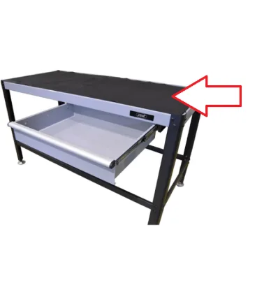 Couverture eva pour table de travail (réf. 53193)