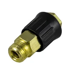 Connecteur rapide avec fixateur de protection femelle - filetage externe 3/8”