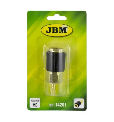 Connecteur rapide avec fixateur - raccordement de tuyau m6