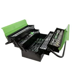 Kit de 64 pièces dans le boîtier en métal