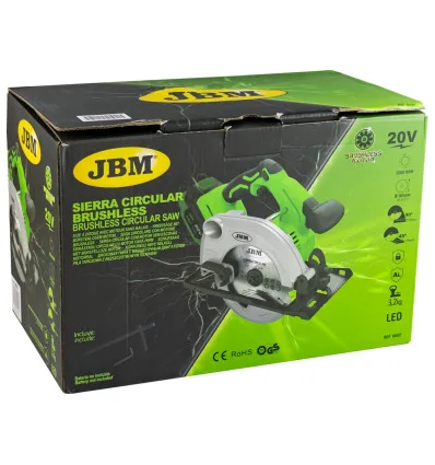 Scie à disque avec moteur brushless ref. 60007