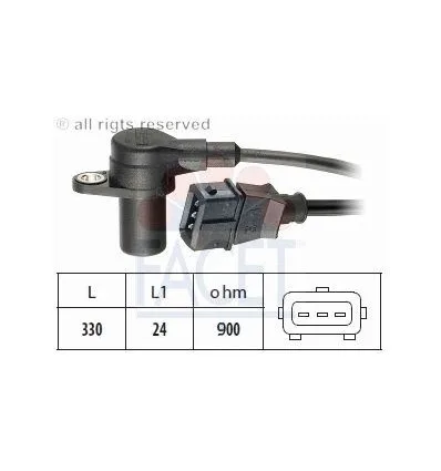 Capteur PMH pour Peugeot 205 309 Citroën Zx Bx 1.9 i Gti
