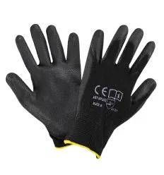Elastic work gloves pu of 8" d