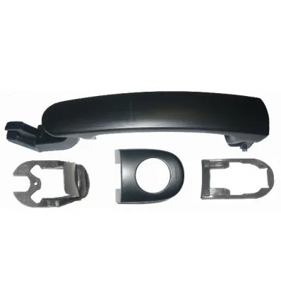 Poignée de porte avant gauche noire pour Audi A2 TT Seat Arosa Cordoba Ibiza Leon Toledo Volkswagen Bora Golf 4 Passat