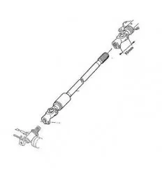 Articulation de direction sur colonne pour Peugeot 205 - 309