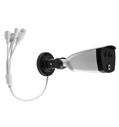 Caméra avec système de mesure de température