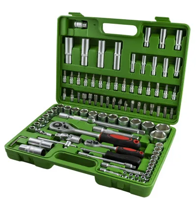 Socket set 94 pieces 6-sided