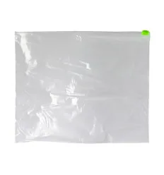 Sac en pvc avec zip 25x30cm