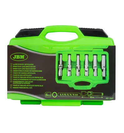 Coffret de clés à bougies articulées